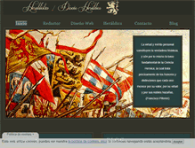 Tablet Screenshot of heraldistas.com